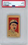 1926 Dazzy Vance Hand Cut W512 #10 Card