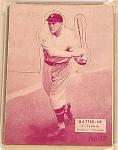 1934 Batter Up #32 Joe Cronin Card