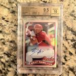 2014 Topps Chrome Billy Hamilton Auto #/25 BGS 9.5