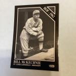 1991 Conlon Collection Bill McKechnie Sports Card
