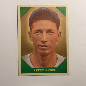 1960 Fleer Lefty Grove Baseball Card #60