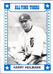 1980 TCMA Detroit Tigers Harry Heilmann Card
