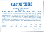 1980 TCMA Detroit Tigers Harry Heilmann Card