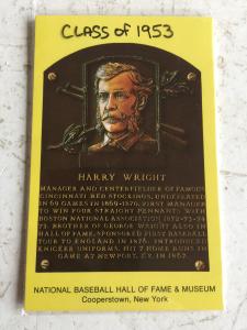 1953 HOF Dean Simmons Barrow Klem Wallace Wright Postcards