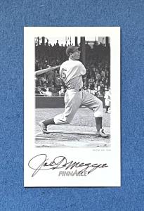 1993 Pinnacle Joe DiMaggio Autograph Yankees Card