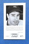 1993 Pinnacle Joe DiMaggio Autograph Yankees Card