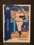 Hank Greenberg 2021 Diamond Kings #8 Tigers Card