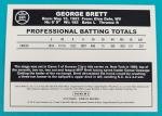 2018 Donruss Holo Green George Brett Card