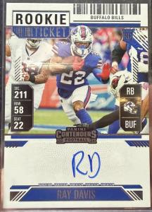 2024-25 Contenders Ray Davis Rookie Ticket Auto