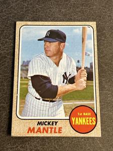 1968 Topps Mickey Mantle #280 Card