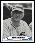 1983 TCMA Frankie Frisch 1945 Play Ball Card