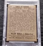 1939 Charlie Gehringer Play Ball Baseball Card #50