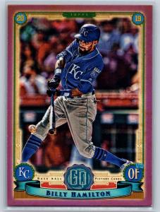 2019 Topps Gypsy Queen Billy Hamilton Purple Card
