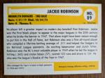 Jackie Robinson 1980-87 SSPC HOF Baseball Card
