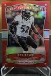 2016 Panini Ray Lewis Great American Heroes Red #/99