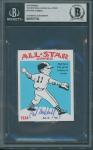 1974 Bramac Carl Hubbell Signed All Stars Card