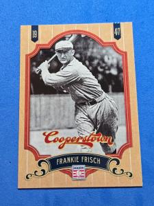 2012 Frankie Frisch Panini Cooperstown Card #37
