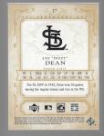 Jay Dizzy Dean 2005 Upper Deck Baseball Card #17