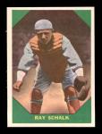 1960 Fleer Ray Schalk #56 Baseball Card