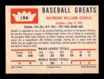 1960 Fleer Ray Schalk #56 Baseball Card