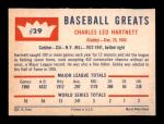1960 Fleer Gabby Hartnett Baseball Card #29