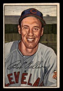 1952 Bowman Bob Feller Baseball Card #43
