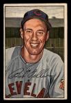 1952 Bowman Bob Feller Baseball Card #43