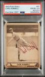 Carl Hubbell Autographed 1940 Play Ball Card