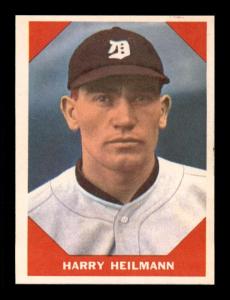 1960 Fleer Harry Heilmann #65 Sports Card