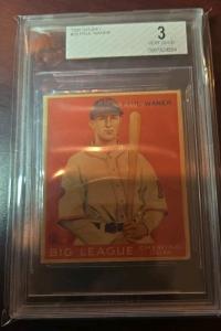 1933 Goudey Paul Waner #25 Baseball Card