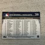2015 Topps Derek Jeter #319 Limited Edition Card