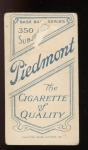 1909 T206 Baseball Chief Bender Pitching Card