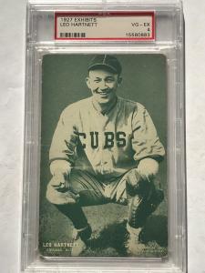 1927 Exhibit Leo "Gabby" Hartnett PSA 4 Card