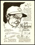 1977 Bob Parker Bill McKechnie Reds Card