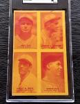 1929-30 Exhibits Jimmie Foxx, Lefty Grove, Mickey Cochrane