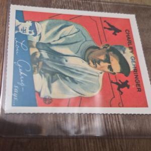 1934 Goudey Charlie Gehringer Baseball Card #23