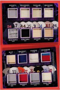 Mickey Mantle Jersey Bat Card #6/6 Collection