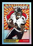 Lamar Jackson 2021 Panini Prestige Holofoil Card