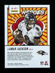 Lamar Jackson 2021 Panini Prestige Holofoil Card