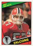 1984 Topps Atlanta Falcons Team Set - 13 Cards