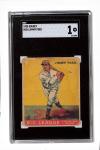 1933 Goudey Jimmy Foxx Baseball Card #154