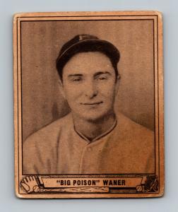 1940 Play Ball Paul Waner Baseball Card