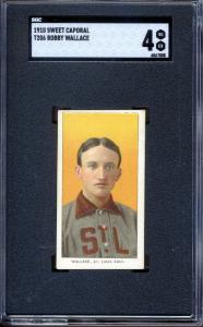 Bobby Wallace T206 Sweet Caporal SGC 4 Card