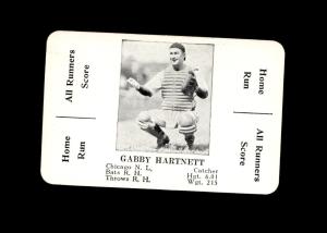 1936 Gabby Hartnett Chicago Cubs Sports Card