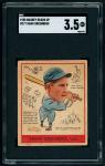 1938 Goudey Hank Greenberg Cartoon Card SGC 3.5