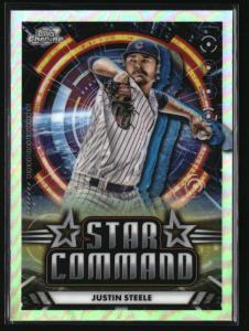2024 Topps Chrome Cosmic Star Command Justin Steele