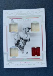 Frankie Frisch 2022 Panini Flawless Quad Relic