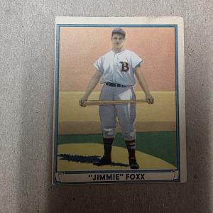 1941 Play Ball Jimmie Foxx Baseball Card