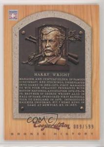 2012 Panini Cooperstown Bronze Harry Wright #90 Card