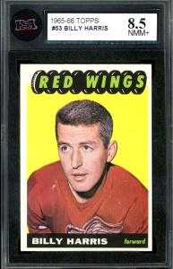 1965-66 Topps Hockey #53 Billy Harris Card